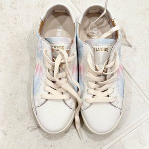 NWOB! SOLUDOS Ibiza Tie-Dye Leather Sneakers!